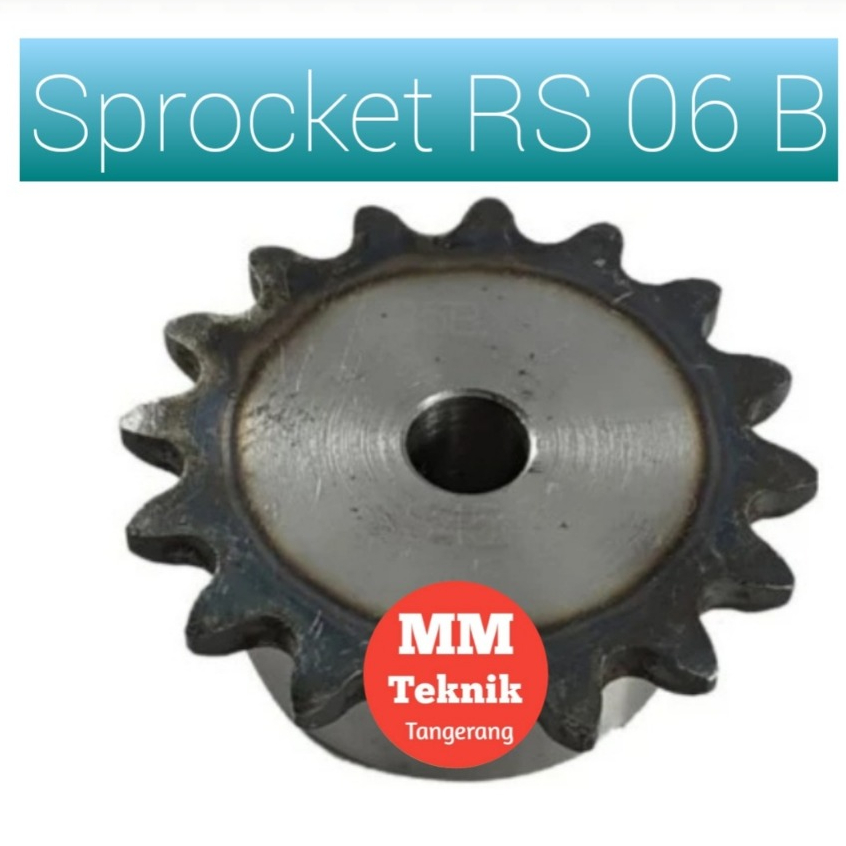 เฟือง RS 06 x 11 T เกียร์เดี่ยวเกียร์ Z 11T RS06 -1 06Z11 06X11T 06-1 ประเภท B Sprocket spr 06x1x11T
