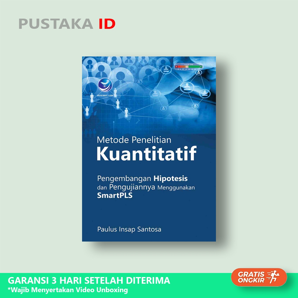 หนังสือวิธีวิจัยเชิงปริมาณการพัฒนาภาวะขาดออกซิเจนและเป็นการทดสอบโดยใช้ SmartPLS - ต้นฉบับ