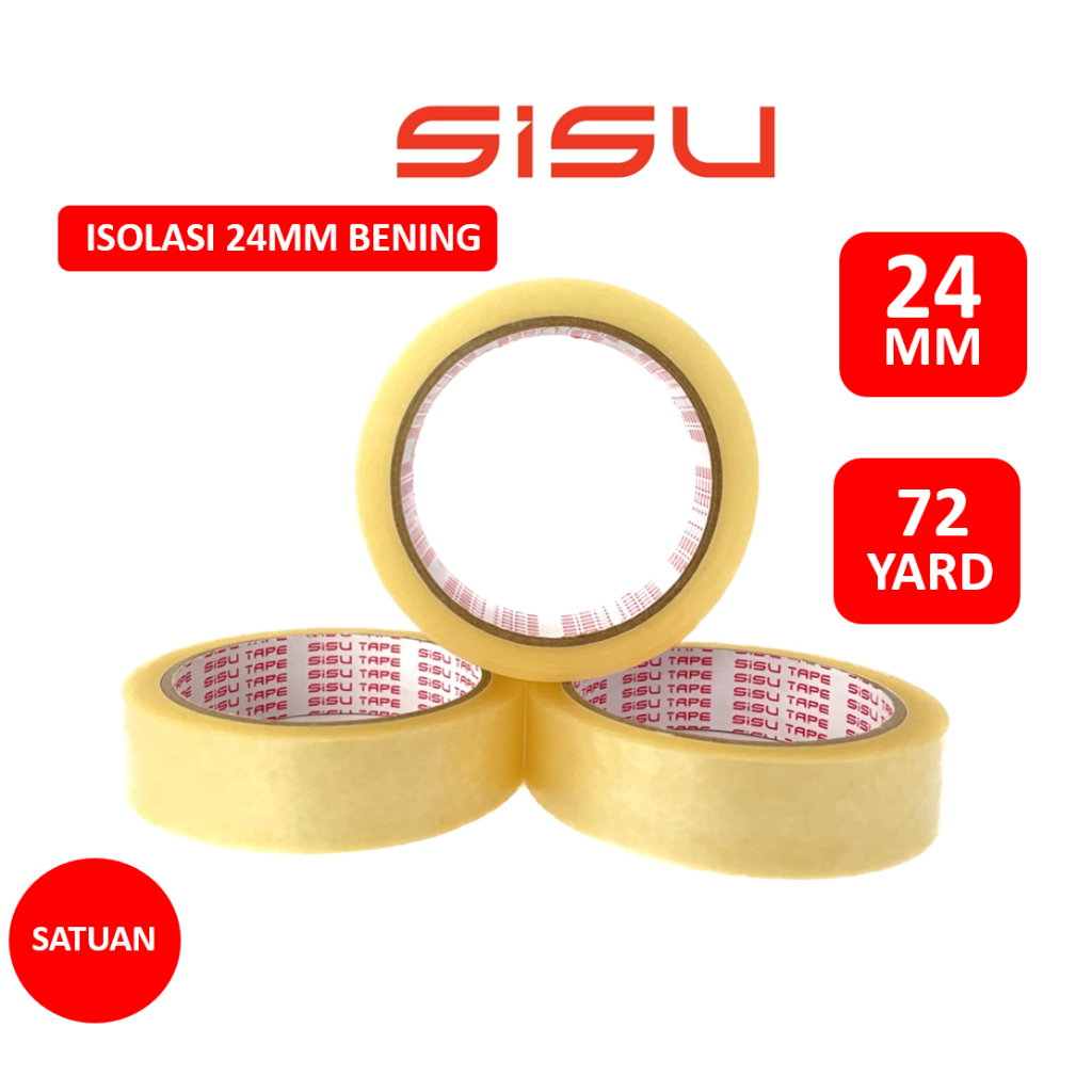 ฉนวนใส / เทป Solatip SIU 24mm x 72Yard 1 นิ้ว 1"