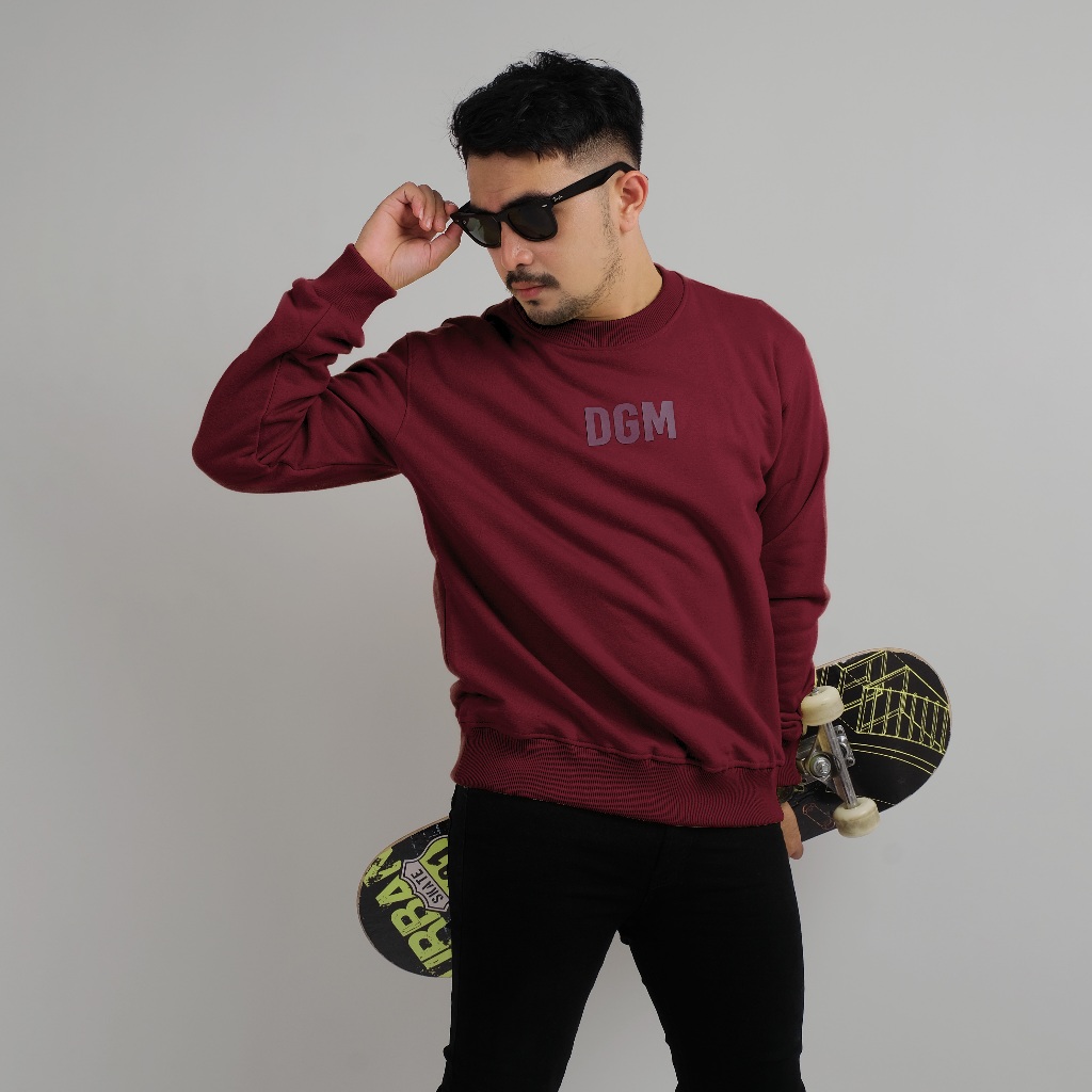 Dgm Fashion Premium Long Crewneck Sweater 023