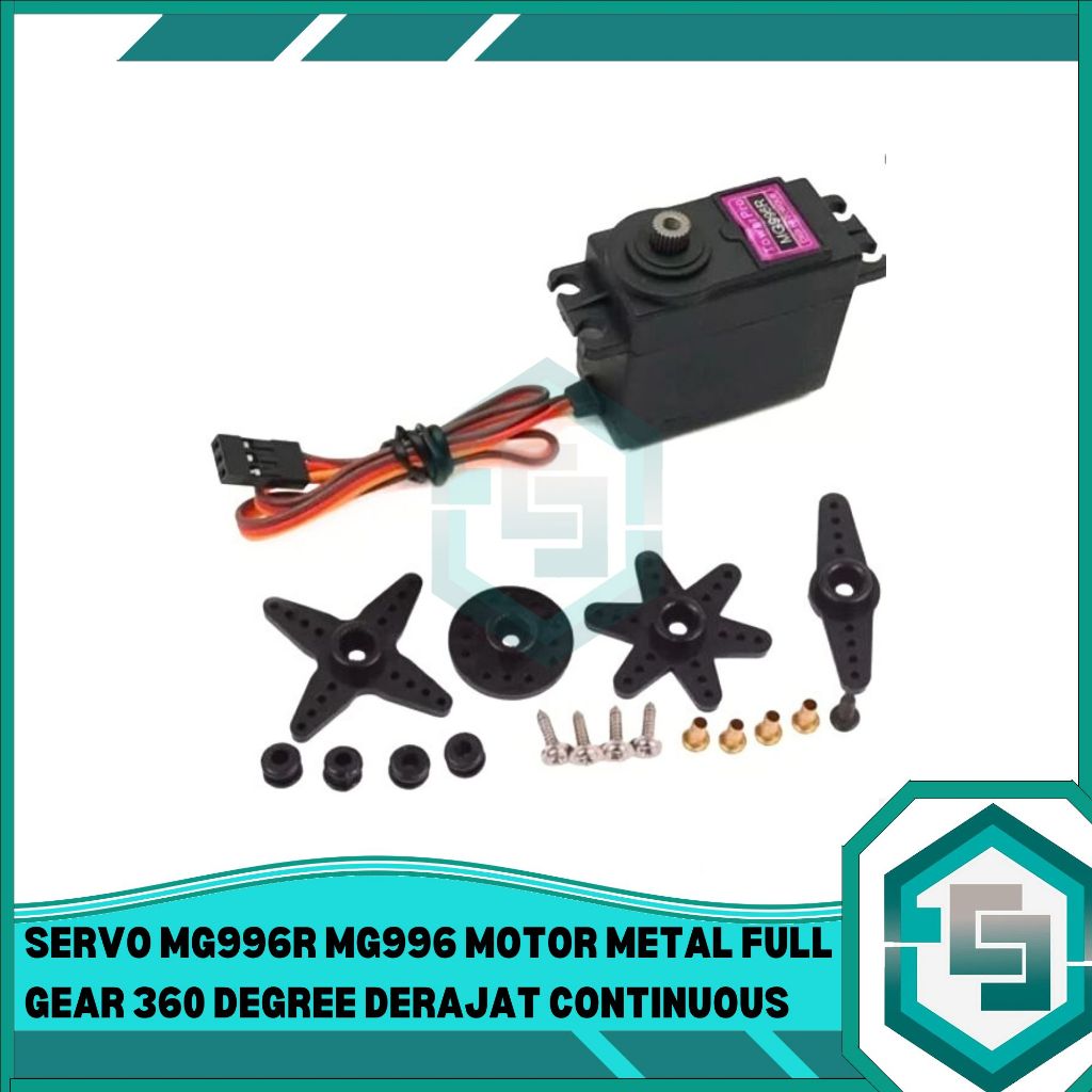 SERVO MG996R MG996 FULL GEAR METAL MOTOR 360 เสื่อมโทรม