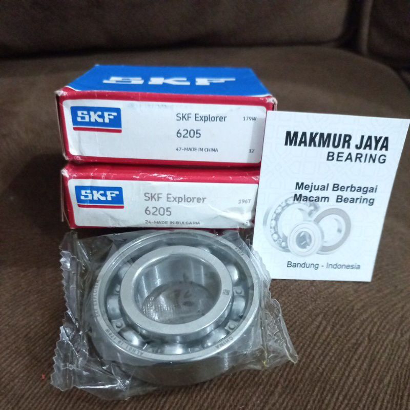 BEARING 6205 ไม่มีฝาปิด skf
