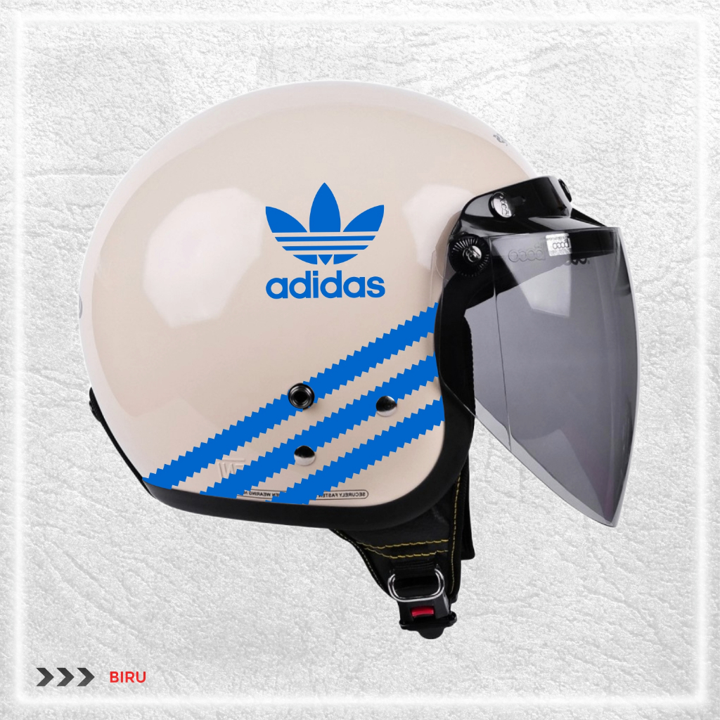 สติ๊กเกอร์ Adidas สําหรับหมวกกันน็อค V1 MOTORCYCLE