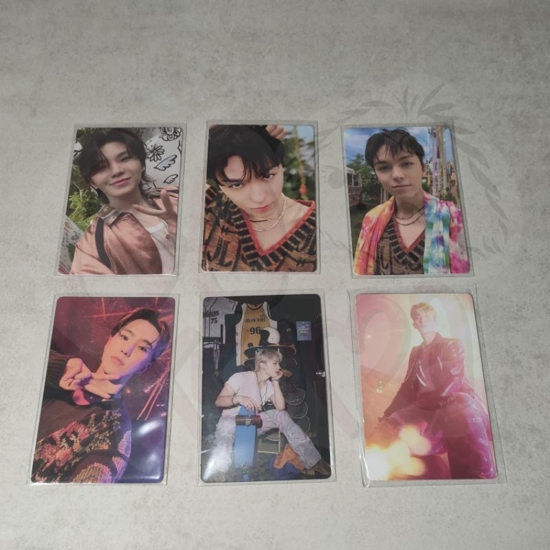 [พร้อม KKUMA] SEVENTEEN HEAVEN PHOTCARD VERNON WOOZI HOSHI DINO DK MINICARD