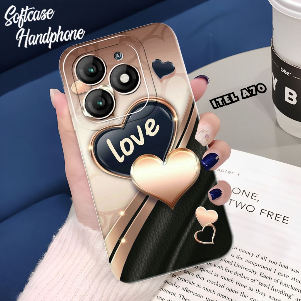 [VIRAL] ล่าสุด Itel A70 2023 Softcase - ล่าสุด Itel A70 Case - ล่าสุด Itel A70 Casing - ซิลิโคน Itel