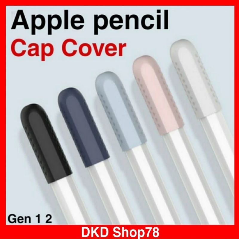 Apple Pencil Cap Cover Gen 1 2 ฝาครอบซิลิโคนอ ่ อนนุ ่ มและตัวป ้ องกัน