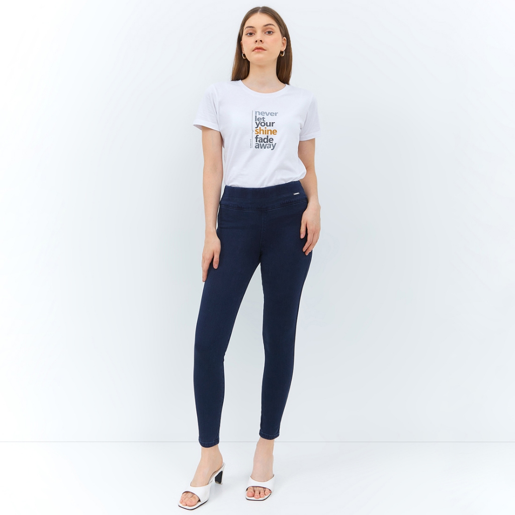 C2 Weslin Navy Jeans Push In Ultra Slim