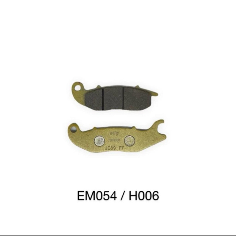 ผ้าเบรคมอเตอร์ไซค์ Elig EM054 / H006 Standard