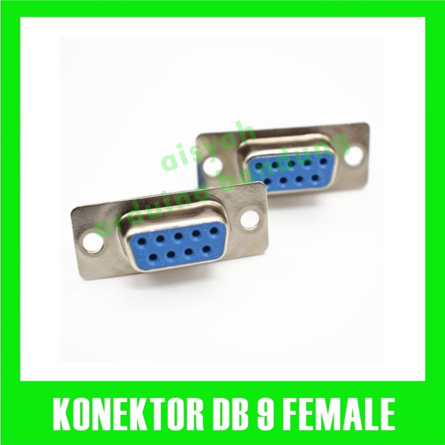 DB9 หญิง SOLDER CONNECTOR 9 PIN SOCKET ADAPTER RS232 SERIAL PORT