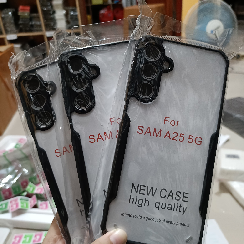 HOHA Case Samsung A25 5G Case Fusion กันกระแทกเกราะ Slim Transparent