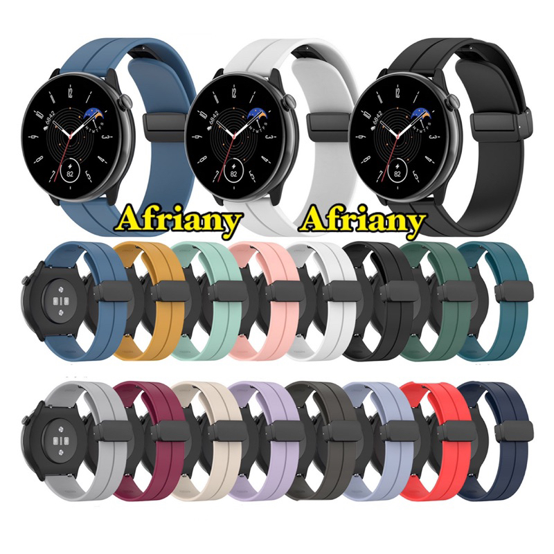 สายซิลิโคนหัวเข็มขัดแม่เหล็ก Smartwatch Mibro A1/Mibro A2/Mibro Lite/Mibro Lite 2/Mibro Lite3/Mibro 