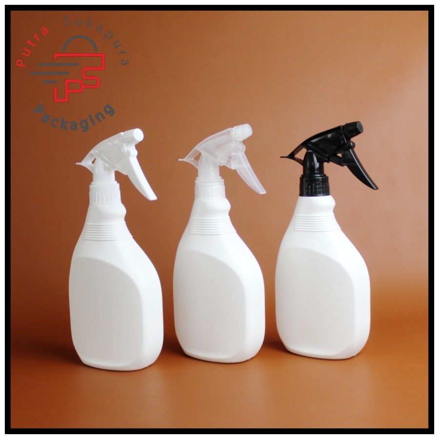 ขวด Kispray 500ml slim hdpe ขวดทริกเกอร์สีขาว/ใหญ่ 500ml คอ 28