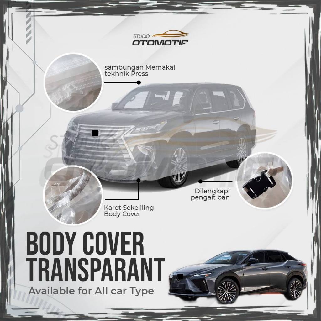 Lexus RZ 450e Luxury Transparent Premium Body Cover 0.8 Micron