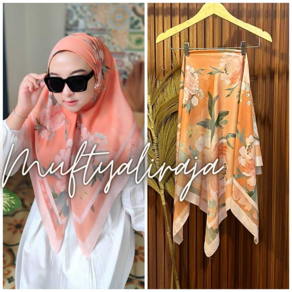 Voal HIJAB Motif RECTANGULAR Premium Voal Veil