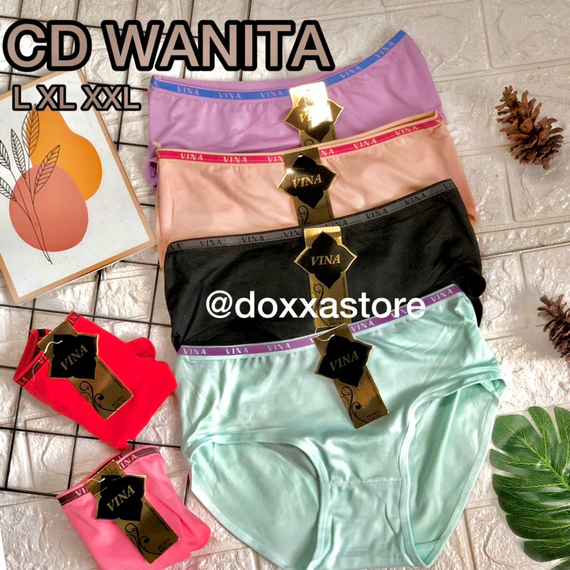 กางเกงชั ้ นในซีดี 12 ชิ ้ น Vina 3673 นุ ่ มพิเศษ