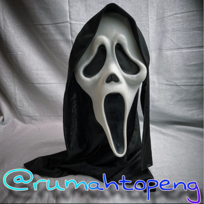 หน้ากากยางซิลิโคน เรซิน PLA ลาย Scream ada Mask Halloween Michael myers Jason Voorhees Freddy Krueger