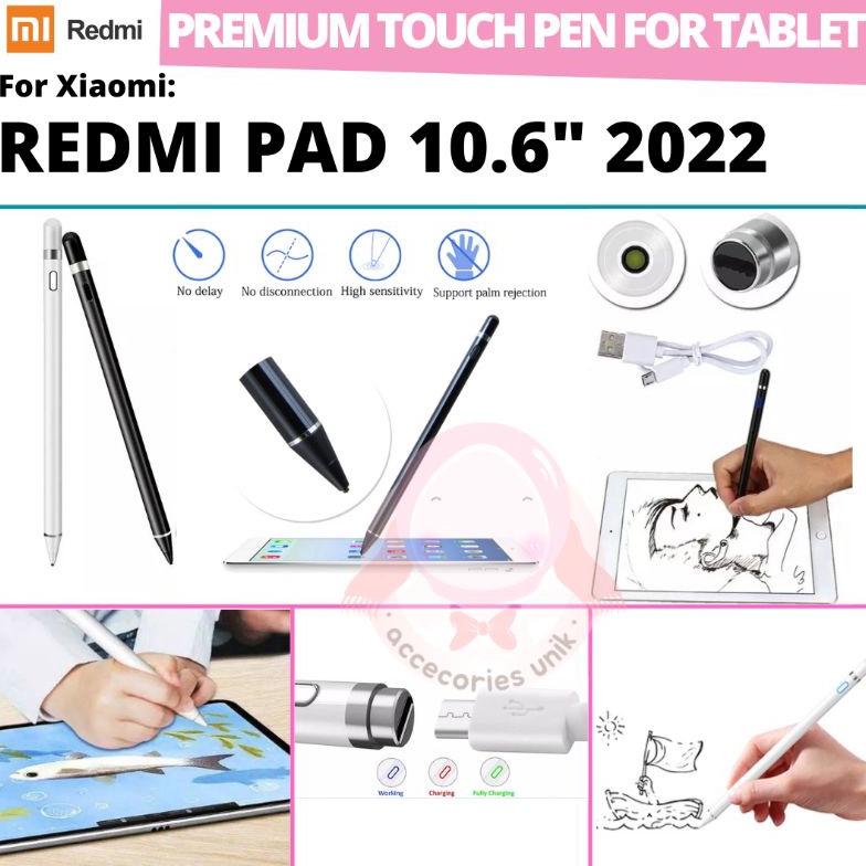 Art H82O ปากกาสไตลัส Xiaomi Redmi Pad 16 นิ ้ ว 222 Spen Pen Pen Pencil Fine