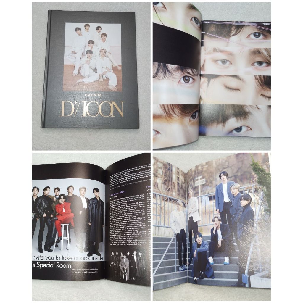(Sharing) Dicon นิตยสาร Goes On Edition สําหรับกลุ่มหนังสือภาพถ่าย BTS Official Merchandise 2021