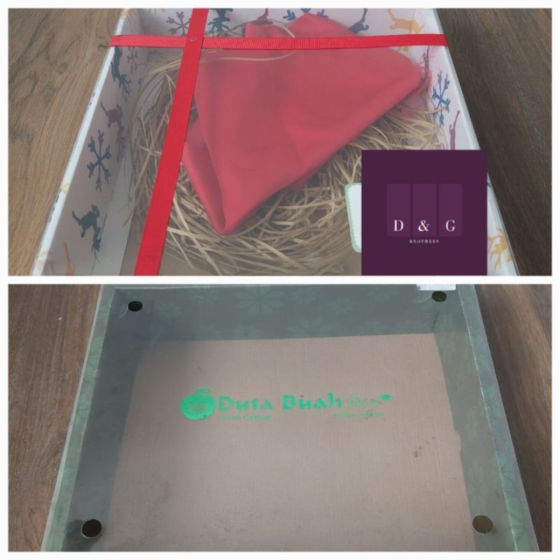 HAMPERS PACKAGING GOODIE BAG MICA BOX FRUIT BOX PACKAGING