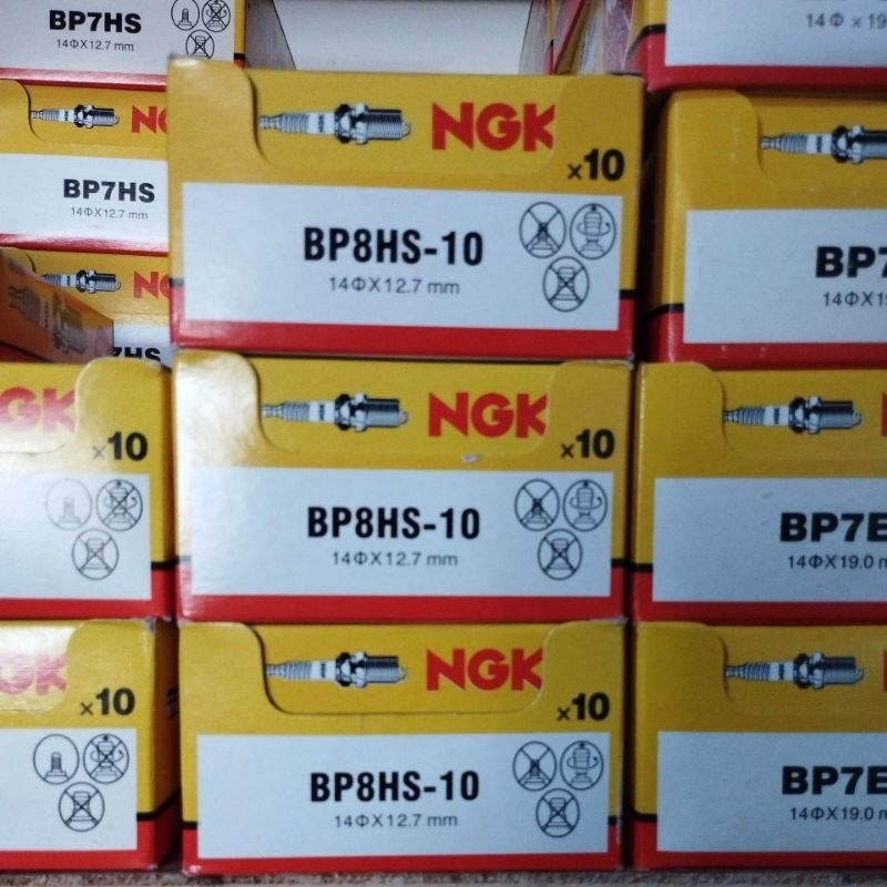 หัวเทียน NGK BP8HS-10 ดั้งเดิมต่อชิ้น