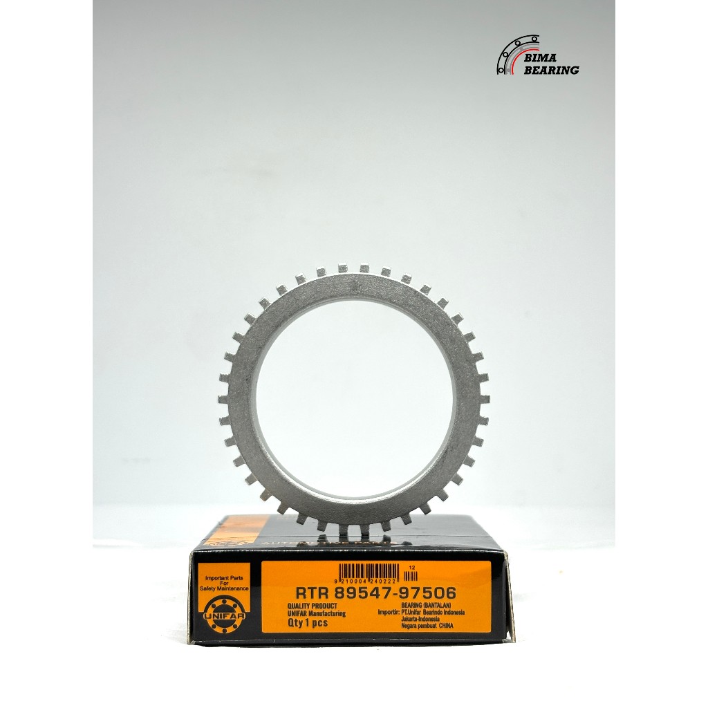 เกียร์โรเตอร์ล้อหลัง Abs Avanza Xenia Rush Terios Lama Veloz 89547-97506 Unifar ORIGINAL