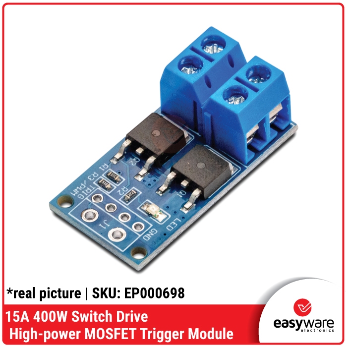 Mosfet 15A 400W MOS FET Trigger Switch Driver board PWM Control