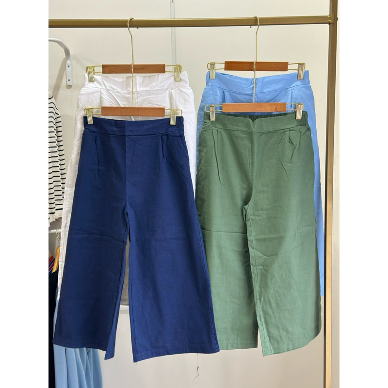 PREEYA CLOSET 6616 CULLOTE PANTS BANGKOK