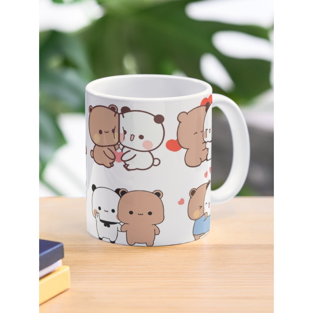 Bubu Dudu แก้วหมีและแพนด้า Mug