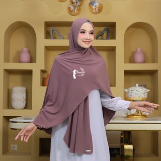 Hijab Pashmina Oval Jersey  syar'i jumbo uk 200 cm
