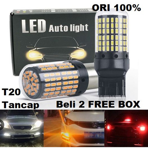 MATA "DAJJAL" ไฟเลี้ยวถอยหลัง LED 144 ตา 1156 BAU15S BA15S T20 7440 PY21W WY21W P21W - รถบรรทุกรถยนต