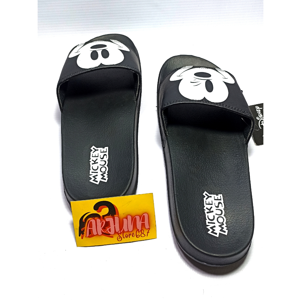 Arjuna 687 - รองเท้าแตะมิกกี้เมาส์ Flipflop Sandals ฟรีถุงกระดาษ
