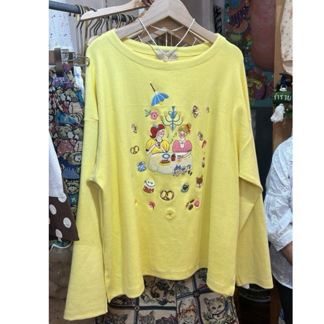 PATIMA/BANGKOK เสื้อยืด/LONG-SLEEVED TOP BANGKOM