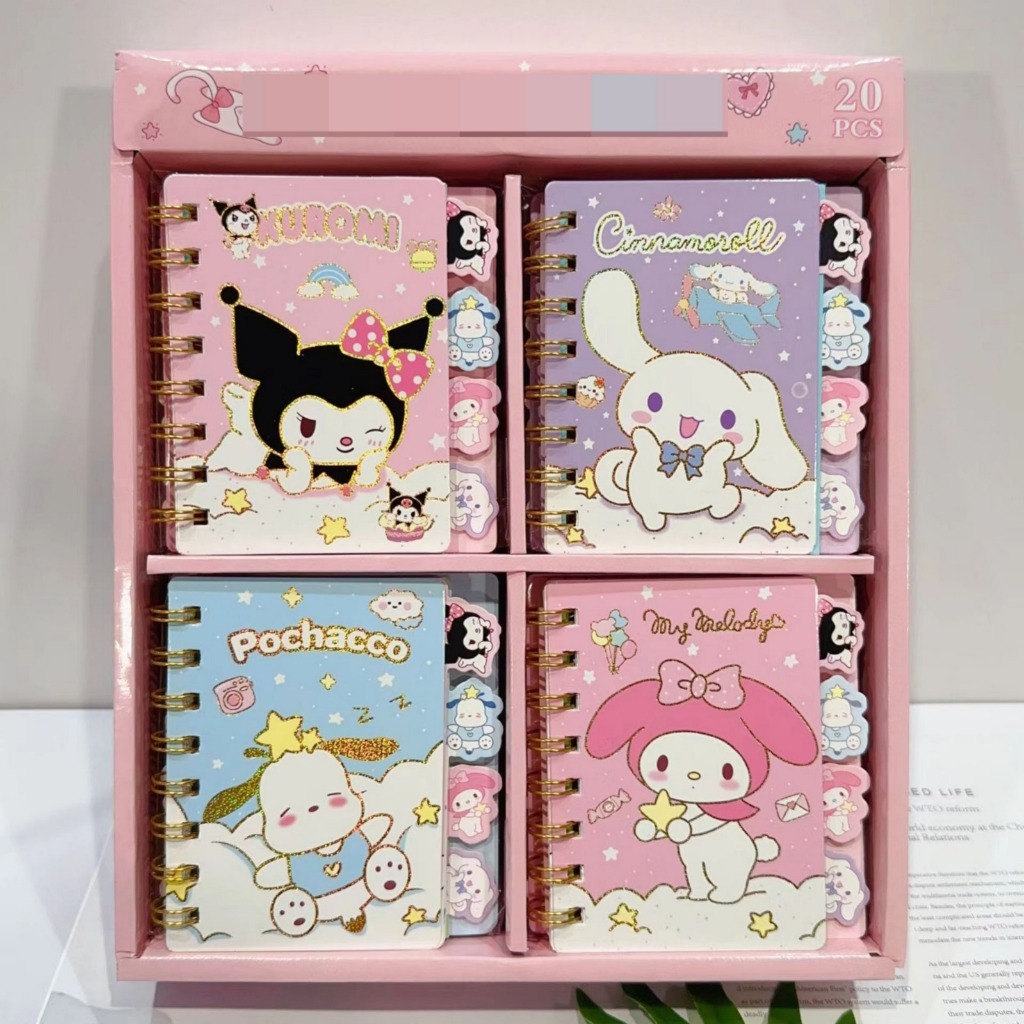 50-74 MINI SPIRAL NOTES พร้อมรถสุดน่ารัก MOTIFS