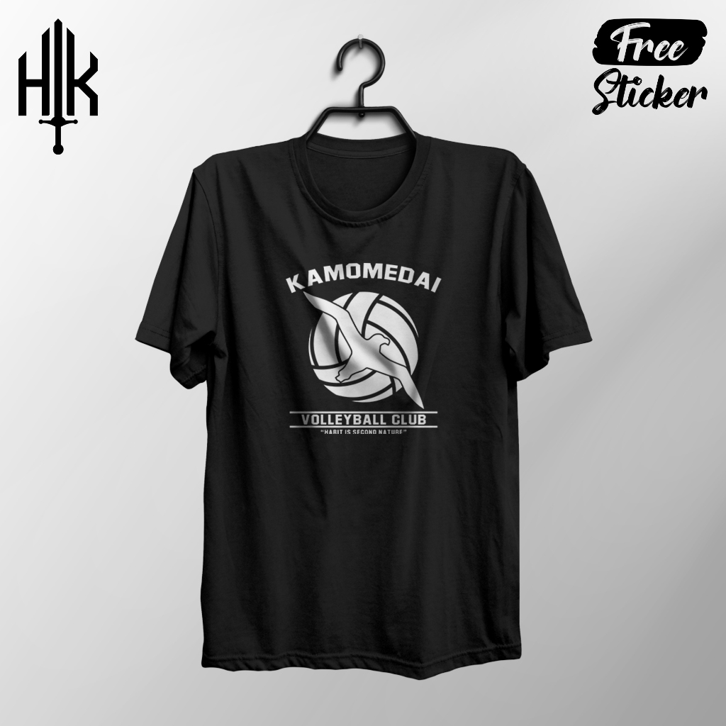 เสื้อยืด Kamomedai High Volleyball Club Haikyuu