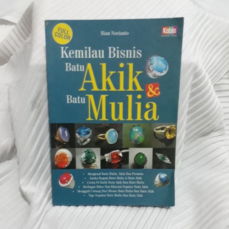 BUSINESS KEMILAU AGATE STONE & PRECIOUS STONE