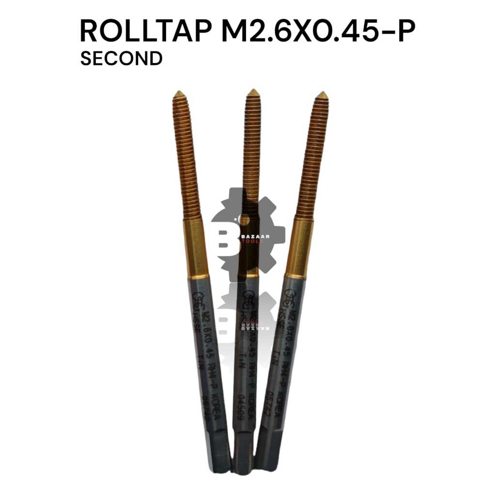 ROLLTAP M2.6X0.45-P SECOND HAND/BEKAS