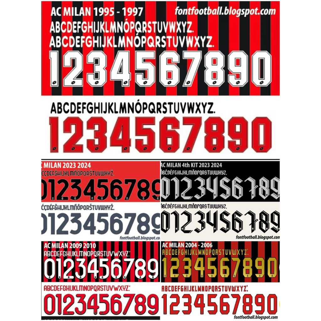 AC MILAN NAMESET****
