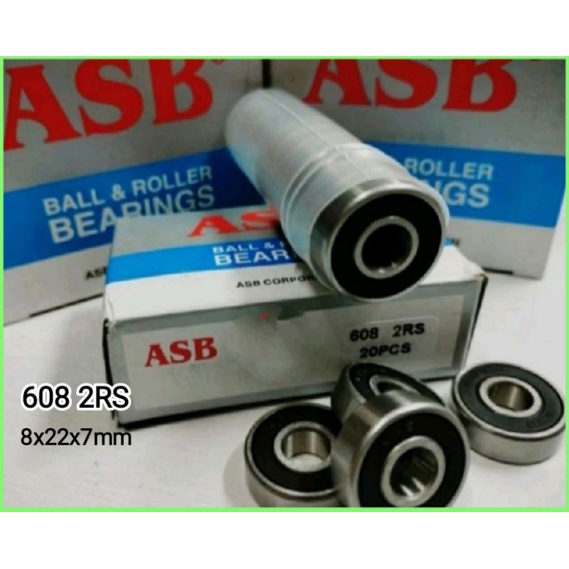 MESIN ASB 608 2RS Bearing Fan Engine Bearing And อื่นๆ