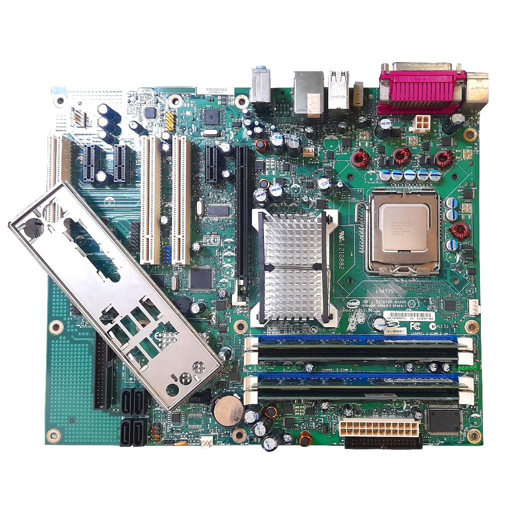 เมนบอร์ด LGA 775 D965LT + โปรเซสเซอร์ DualCore E2200