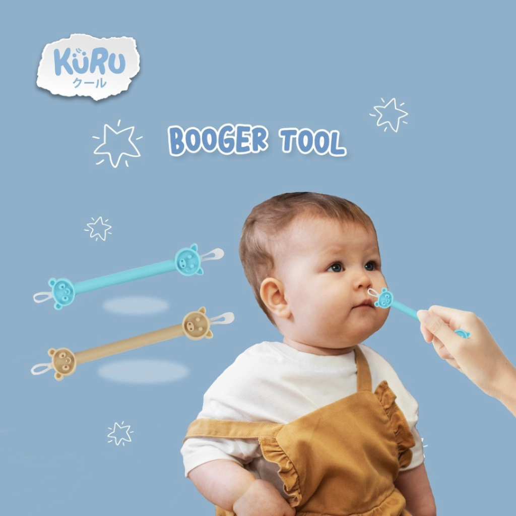 Bundaaleefa - KURU BABY BOOGER TOOL EAR AND NOSE - BABY NOSE &amp; EAR Cleaner