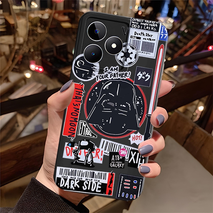 HP Softcase Pro Camera Realme Note 50/C53/C51 - Realme Note 50/C53/C51 Case - Realme Note 50/C53/C51