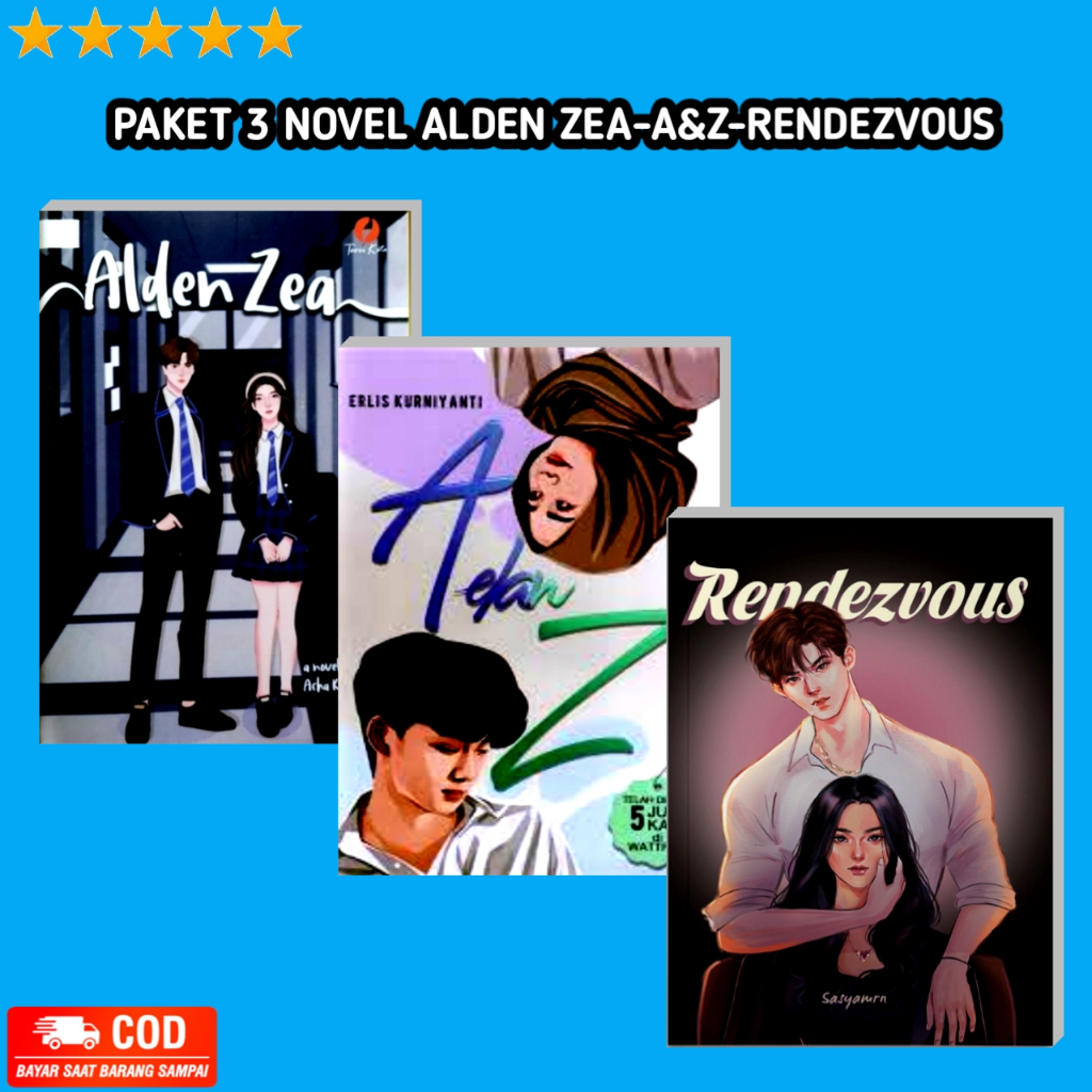Alden ZEA NOVEL น้ํายาบุหรี่ไฟฟ้า A &amp; Z - RENDEZVOUS/G N 3 แพ็ค