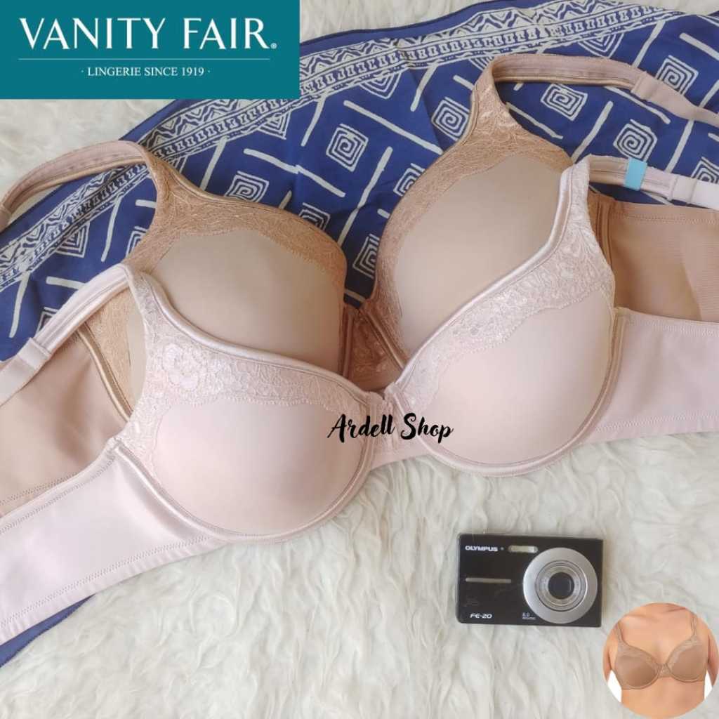 Vanity Fair 75335 Pink Womens Bra / Full Cup 40E Underwire Bra สบายสําหรับสวมใส่ทุกวัน - LAP