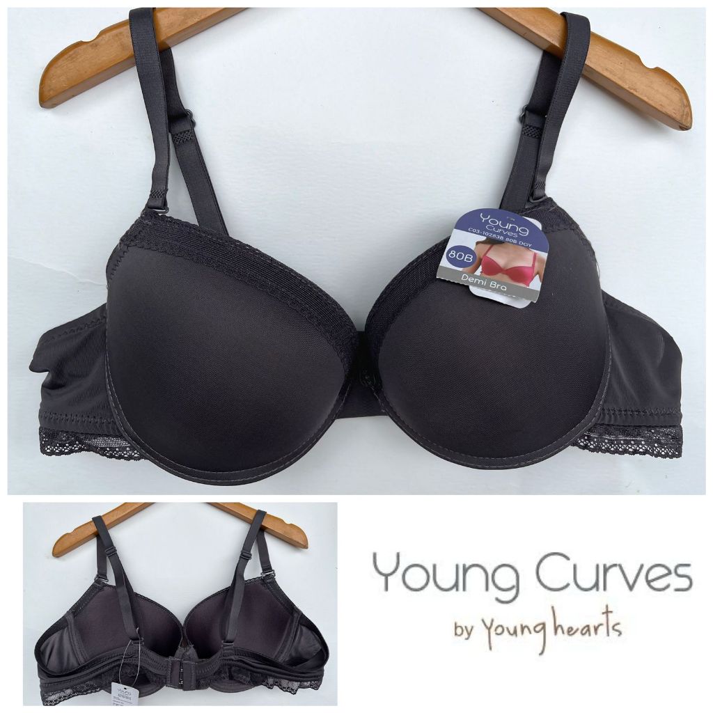 CODE BYC283 DGY Bra Young Curves Size เท่านั้น 34B 36B