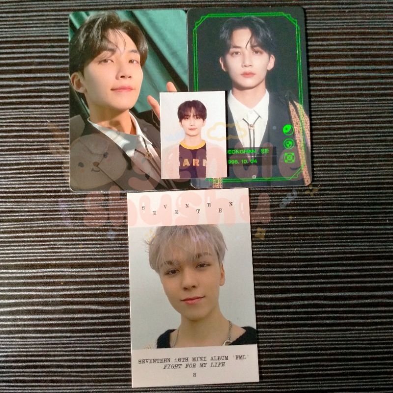 BUNDLE JEONGHAN GAMEBOI VERNON POB FML Qoo10