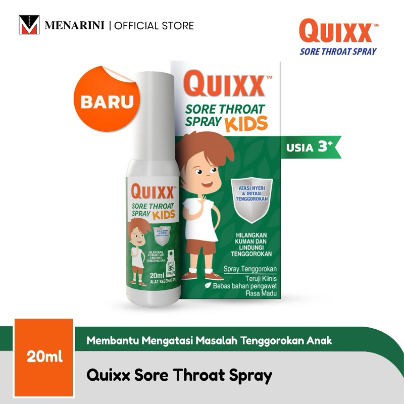 Quixx Sore Throat Spray Kids 20ml