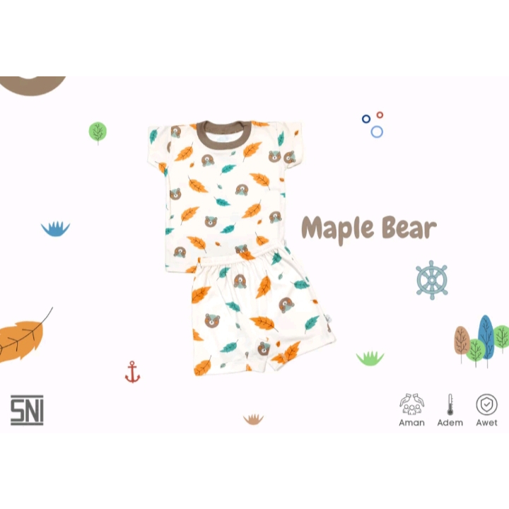 Nova - Sunny Day Series - New Born Suit - New Born Short T-Shirt Set 3-6 เดือน