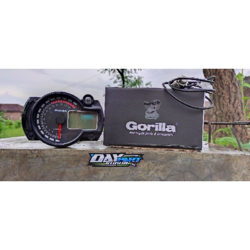 LAYAR Speedo เมตรดิจิตอล koso rx 2n นําเข้ากอริลลาชุดซ็อกเก็ตและเซ็นเซอร์แม่เหล็กหน้าจอสีดํา spedo เ