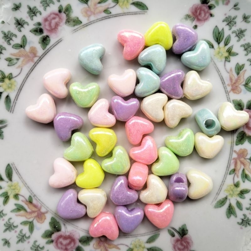 ลูกปัดรักมัน AB 30 ชิ้น