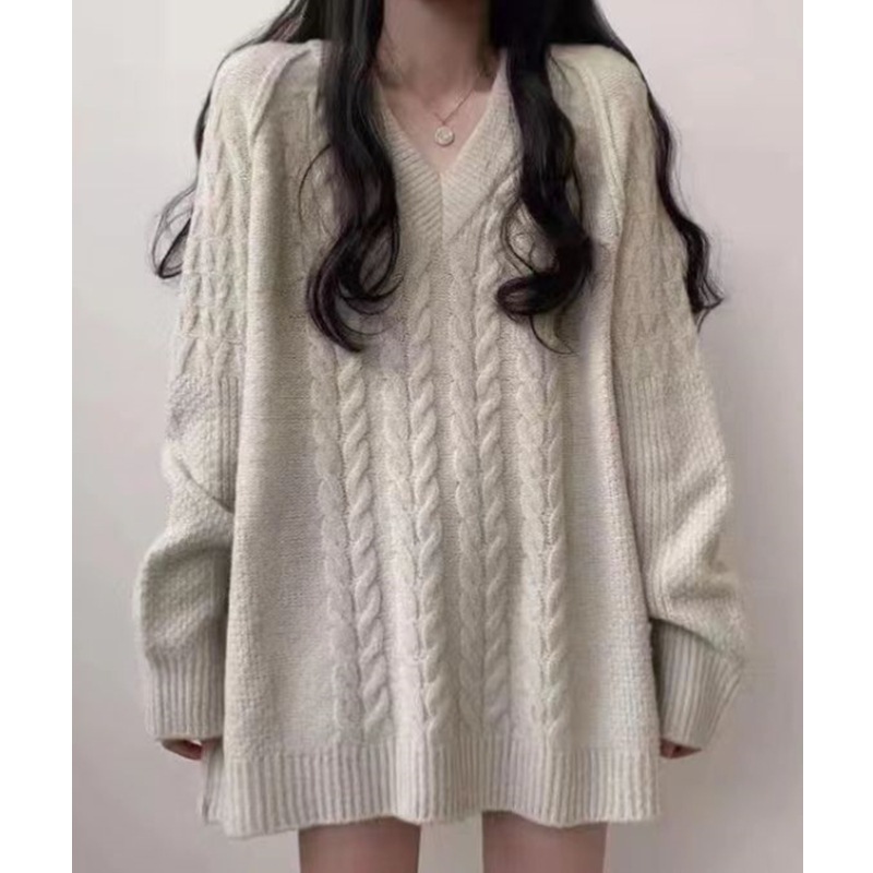 BASIC PLAIN KOREAN SWEATER CARDIGAN SWEATHER เสื้อกันหนาวผู้หญิงเกาหลี PREMIUM KNITTED MATERIAL
